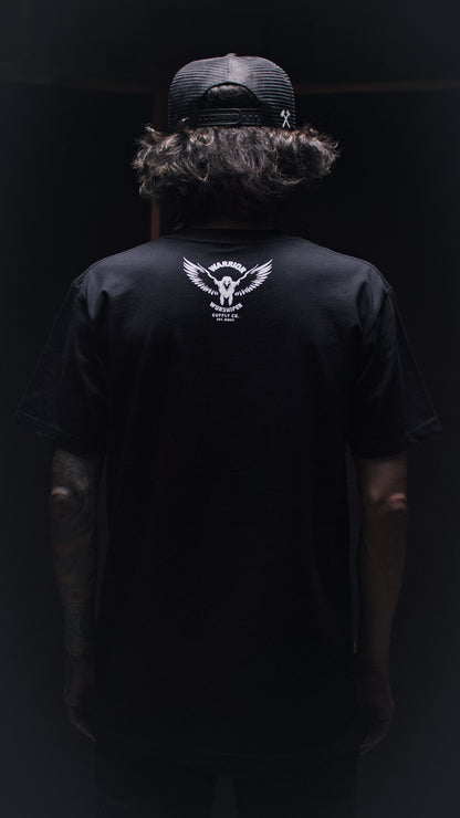 LION EAGLE "PREMIUM" TEE IN BLACK