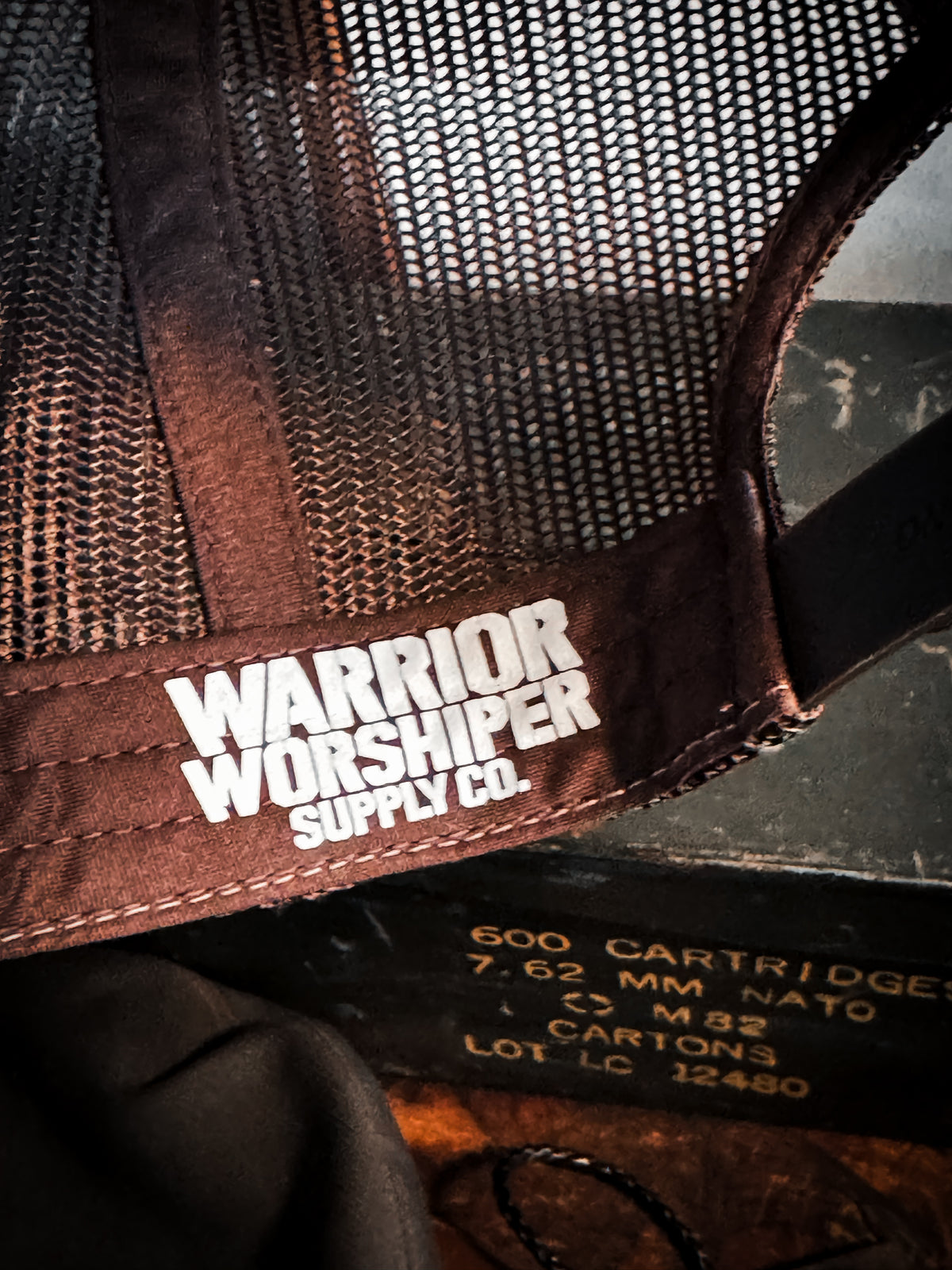 WORSHIP IS WARFARE TAN MULTICAM SNAPBACK HAT [SMALL BATCH]