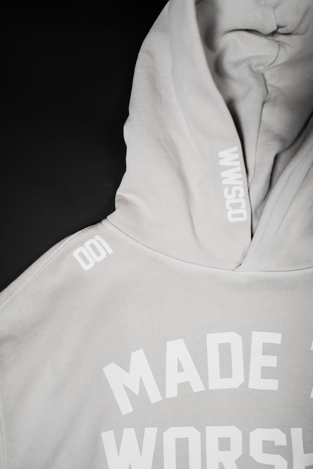 MADE TO WORSHIP "PREMIUM ULTRA SOFT" RELAX HOODIE IN FADED BONE