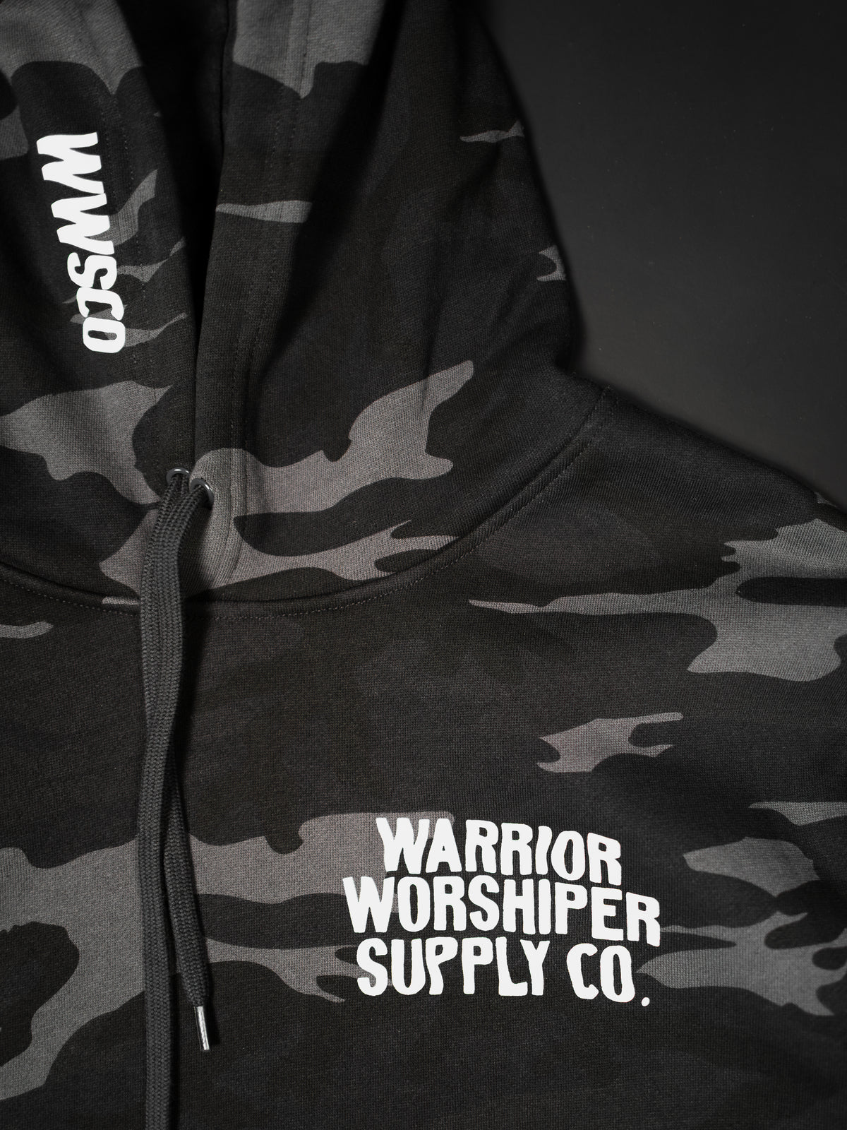 NOTHING BUT THE BLOOD "PREMIUM" DARK CAMO HOODIE