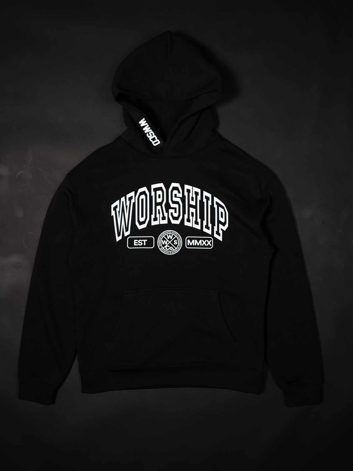 CROSSES WORSHIP "PREMIUM" HOODIE IN BLACK