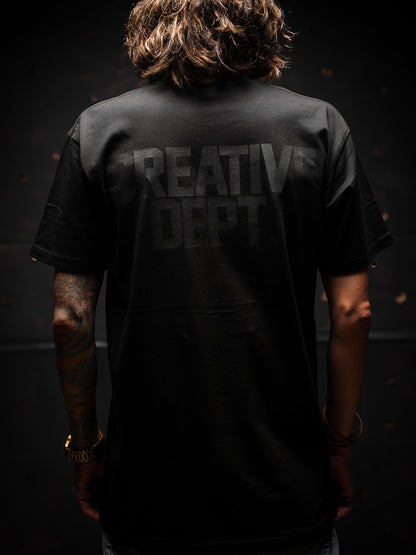 CREATIVE DEPT. BLACKOUT "PREMIUM" STANDARD ISSUE TEE [LIMITED]