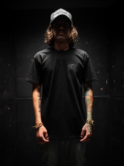 CREATIVE DEPT. BLACKOUT "PREMIUM" STANDARD ISSUE TEE [LIMITED]