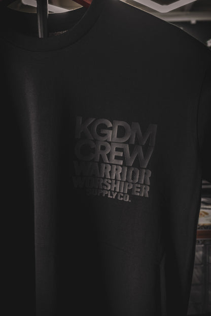 CREATIVE DEPT. BLACKOUT "PREMIUM" STANDARD ISSUE TEE [LIMITED]