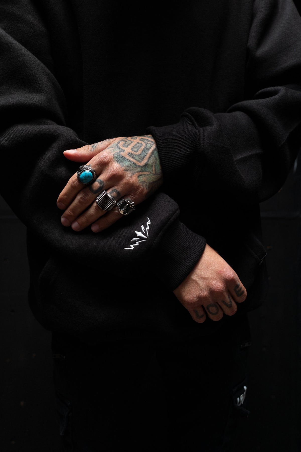 WORSHIP IS WARFARE V3 "PREMIUM" FLAGSHIP HOODIE IN BLACK