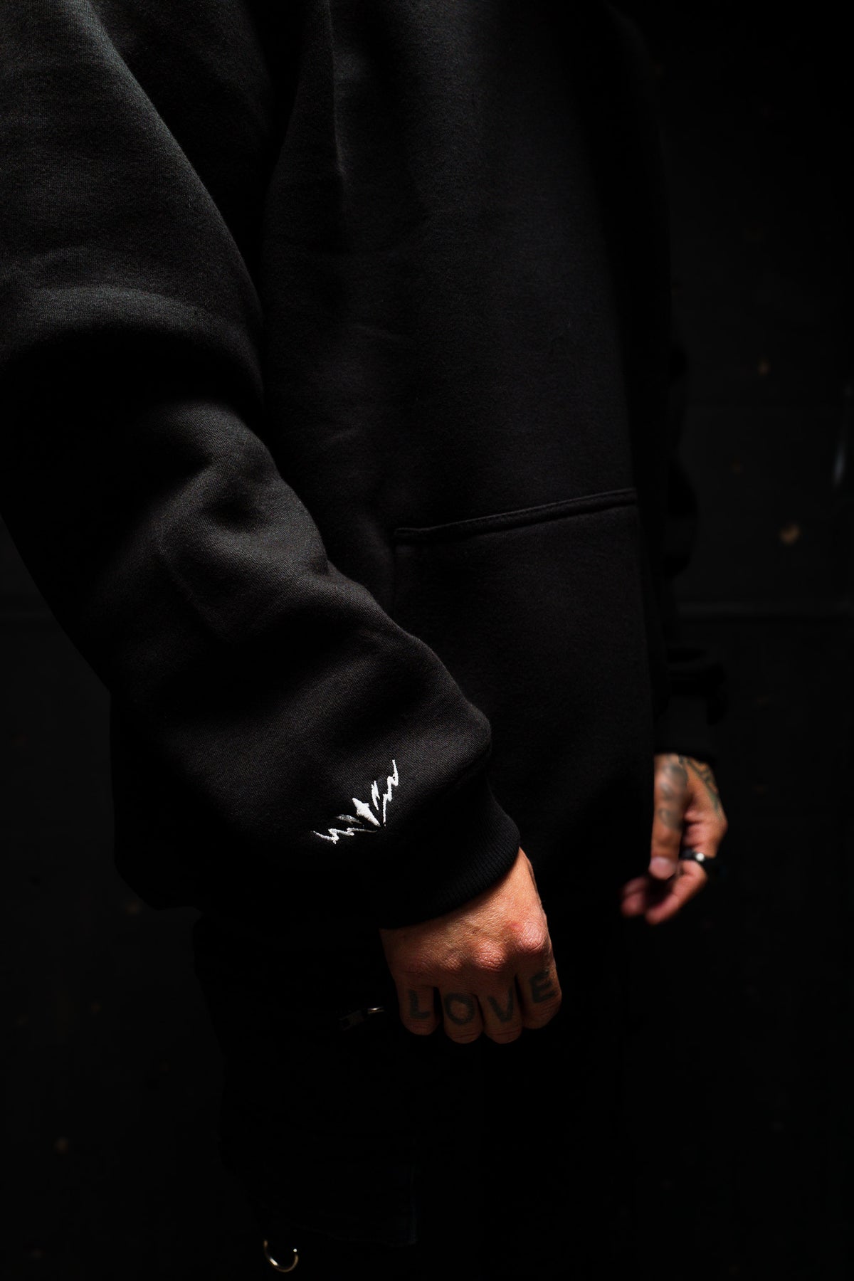 WORSHIP IS WARFARE V3 "PREMIUM" FLAGSHIP HOODIE IN BLACK