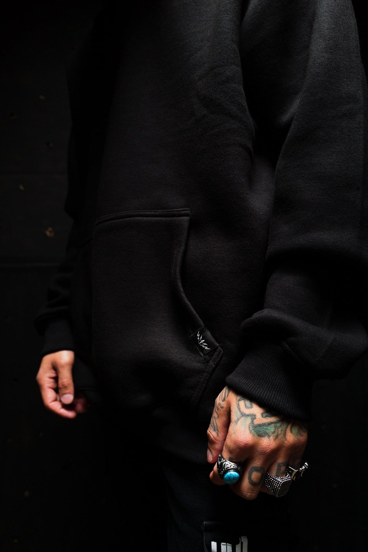 WORSHIP IS WARFARE V3 "PREMIUM" FLAGSHIP HOODIE IN BLACK