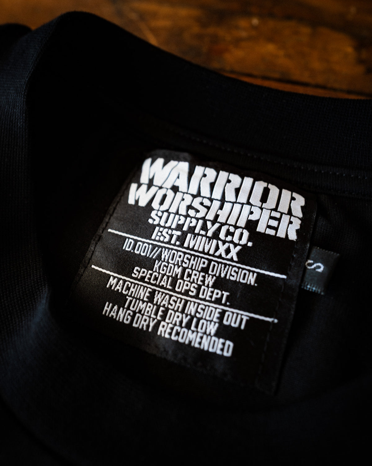 [NEW] LION CROSS  "PREMIUM" OVERSIZED "RAW EDGE" CROP HEAVY TEE IN BLACK [LIMITED]