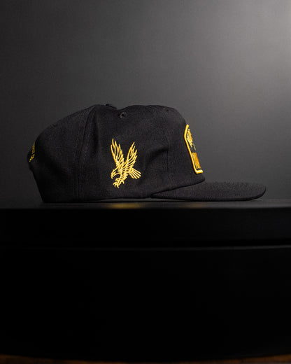 [NEW] "WORSHIP IS WARFARE" VETERANS UNSTRUCTURED MID CROWN WOOL HAT (LMTD DROP 001)