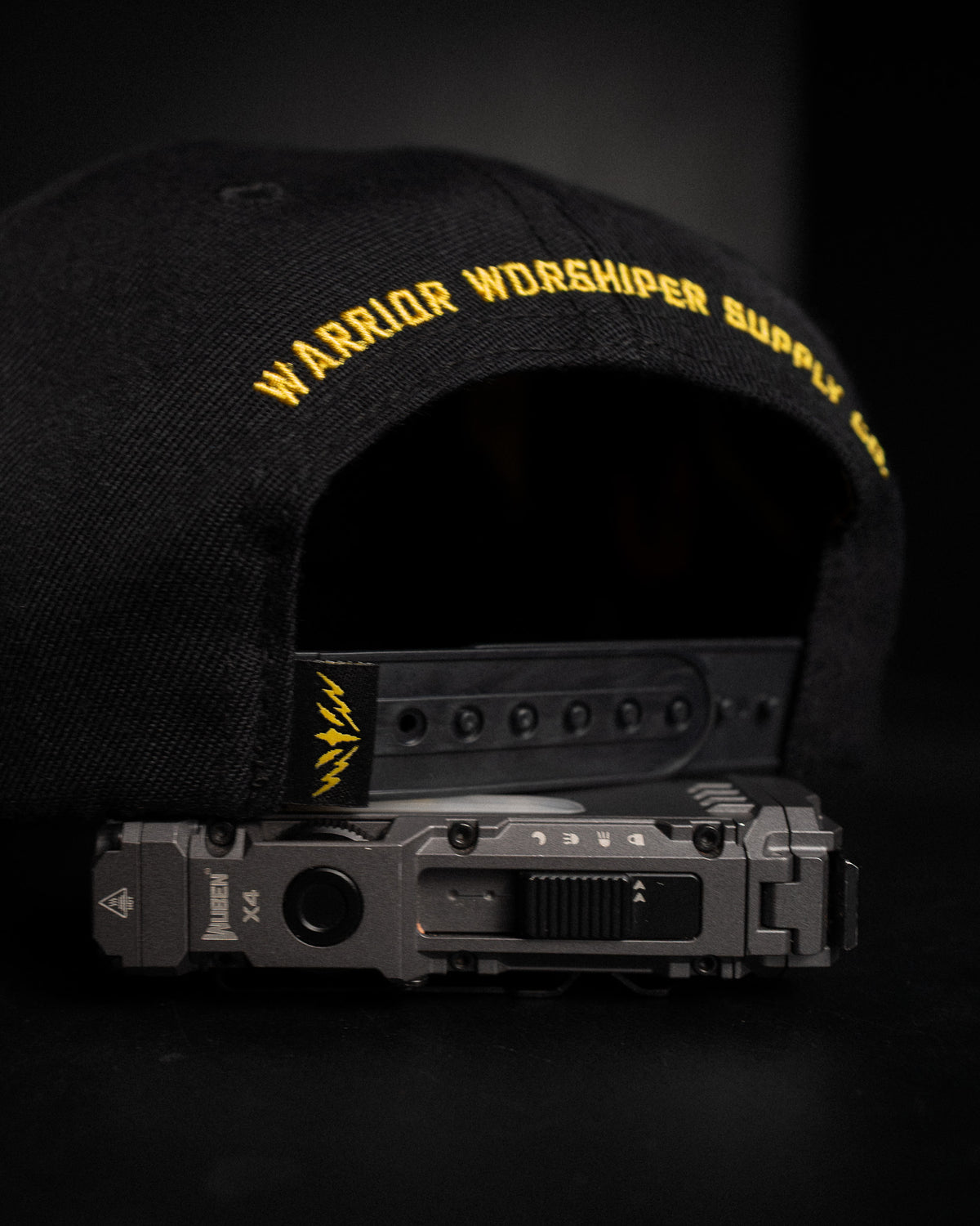 [NEW] "WORSHIP IS WARFARE" VETERANS UNSTRUCTURED MID CROWN WOOL HAT (LMTD DROP 001)