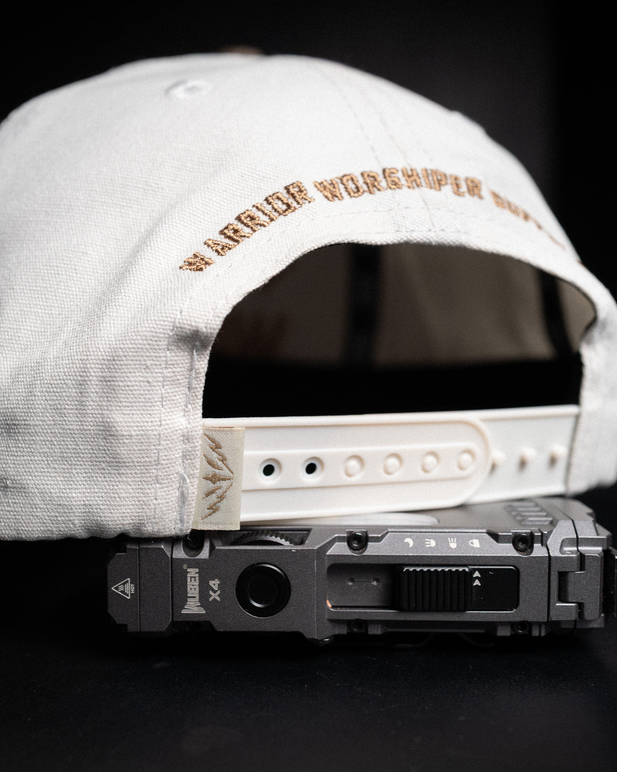 [NEW] "WORSHIP IS WARFARE" CREME/ TREE CAMO HAT (LMTD DROP 001)