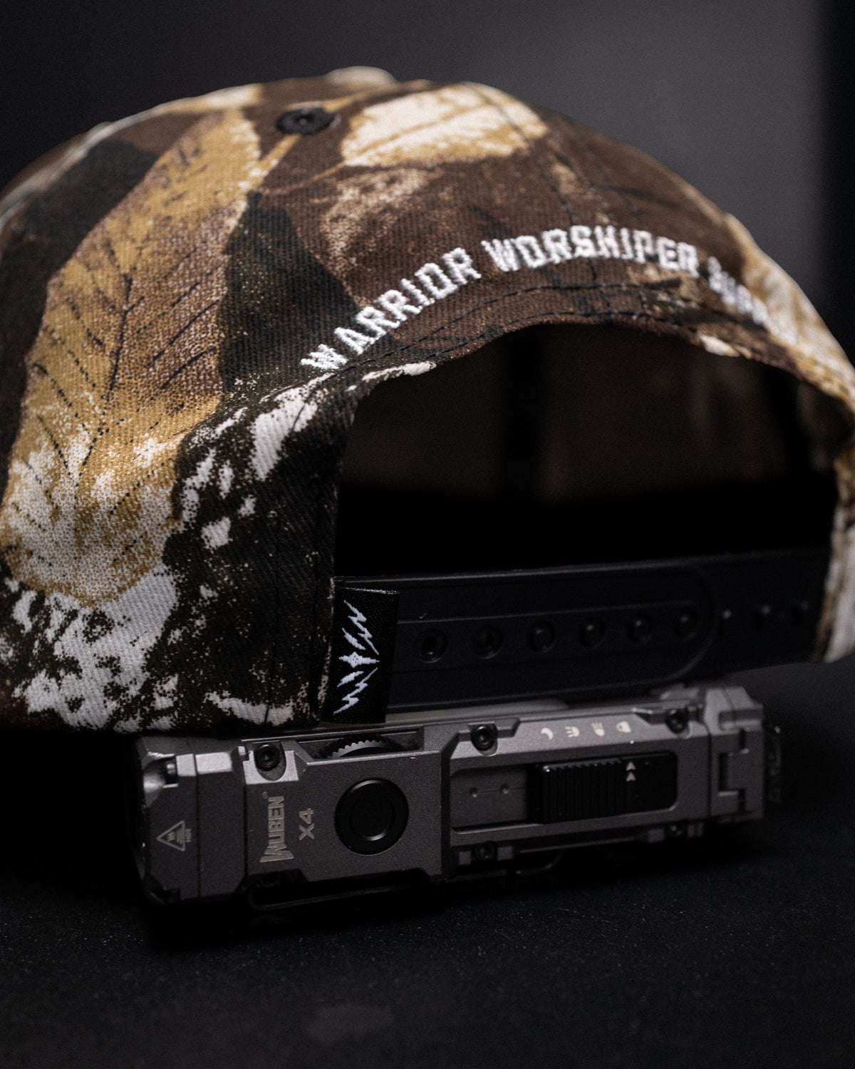 [NEW] "WORSHIP IS WARFARE" TREE CAMO HAT (LMTD DROP 001)