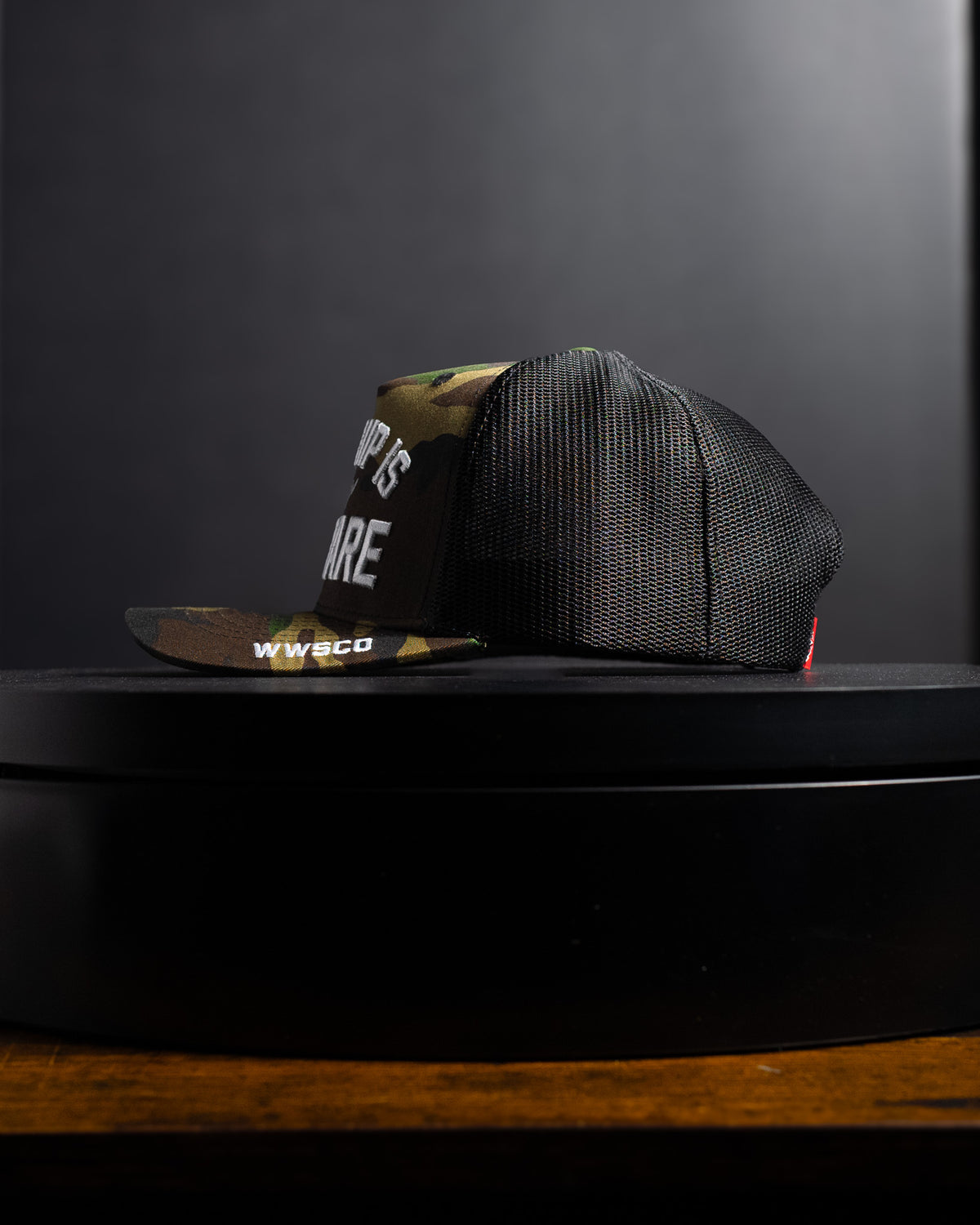 [NEW] "WORSHIP IS WARFARE" V3 WOODLAND CAMO SNAPBACK (LMTD DROP 002)