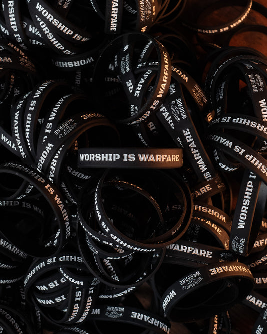 WORSHIP IS WARFARE WRISTBAND