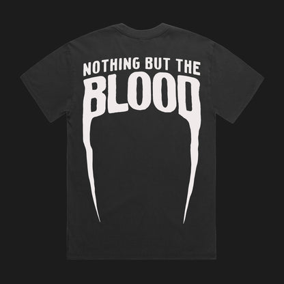 NOTHING BUT THE BLOOD "STANDARD ISSUE" TEE IN BLACK